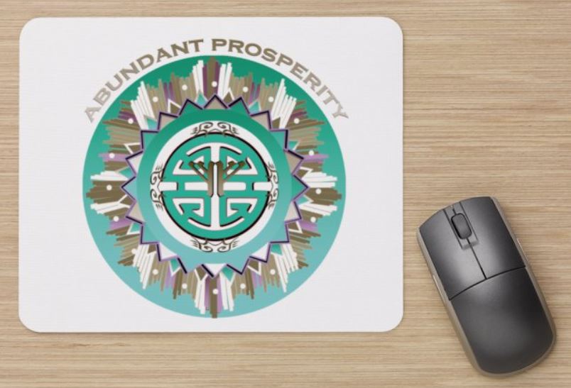 Abundant Prosperity Mouse Pad