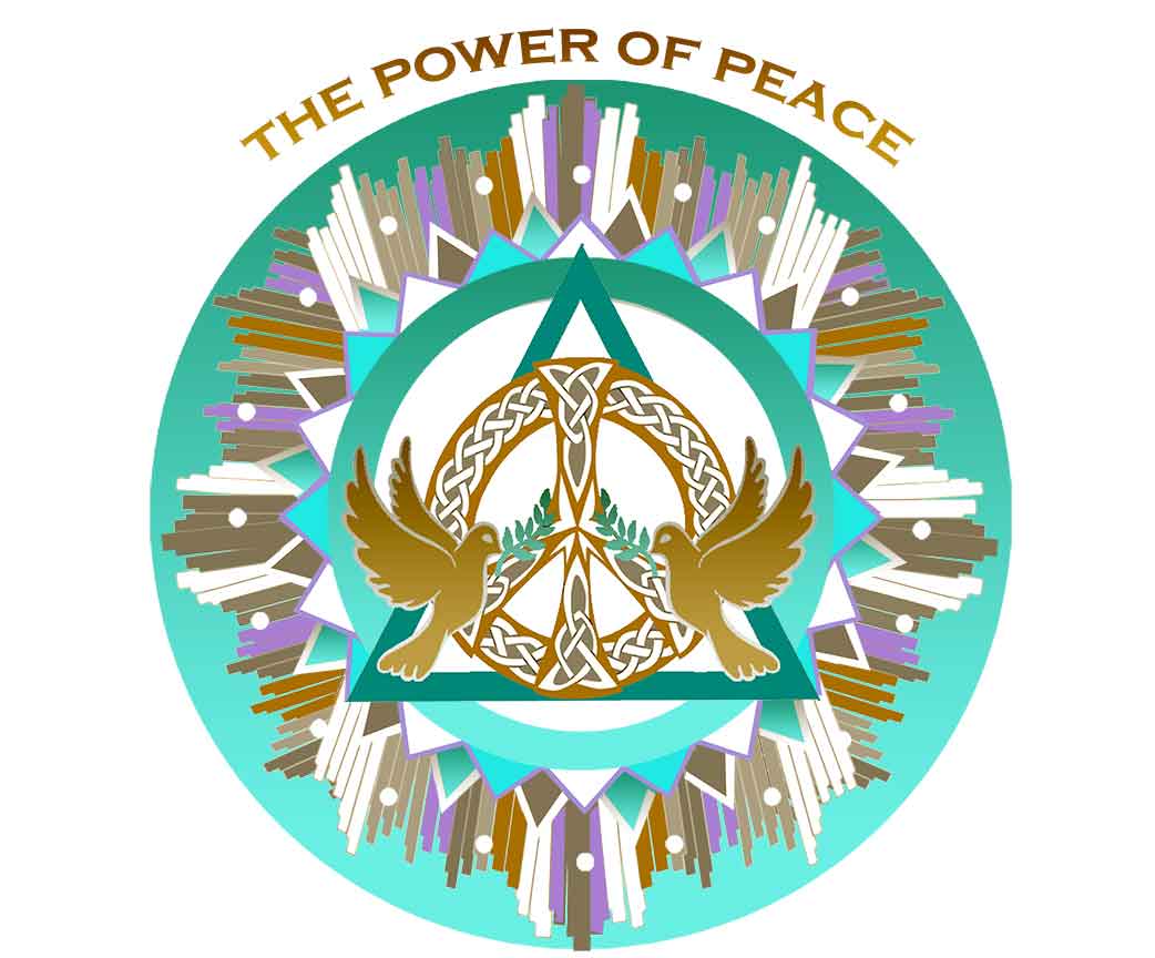 The Power of Peace Window Decal