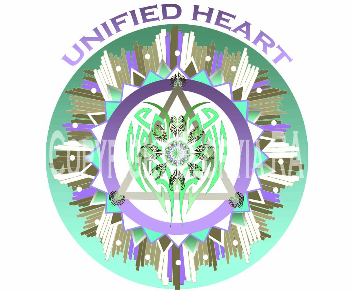 Unified Universal Heart Window Decal